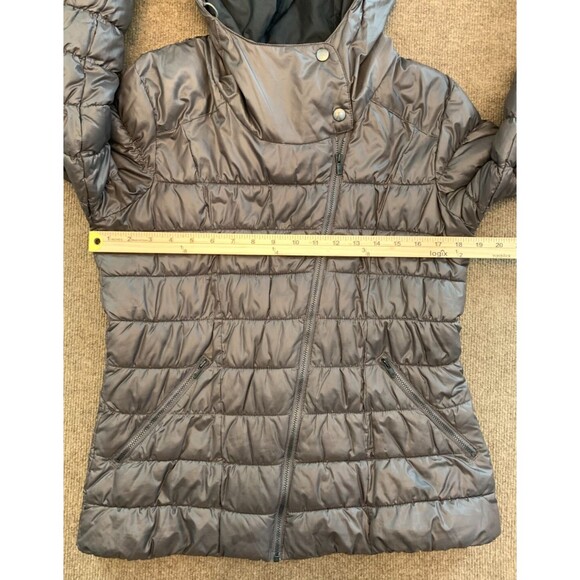 Columbia Hooded Puffer Jacket Womens M Point Reyes Quilted Insulated Zip Up - Picture 6 of 13